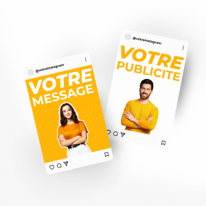 Publication, story & bannière